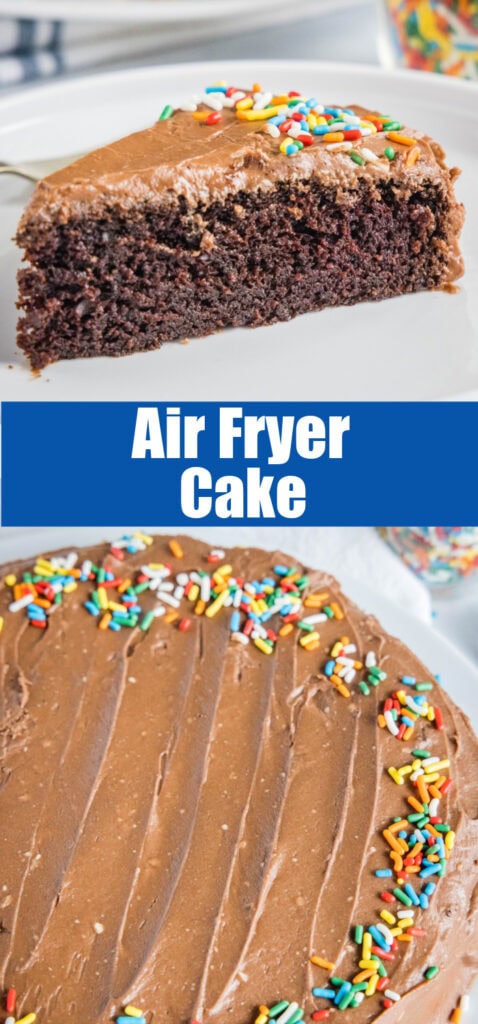 close up chocolate cake for pinterest