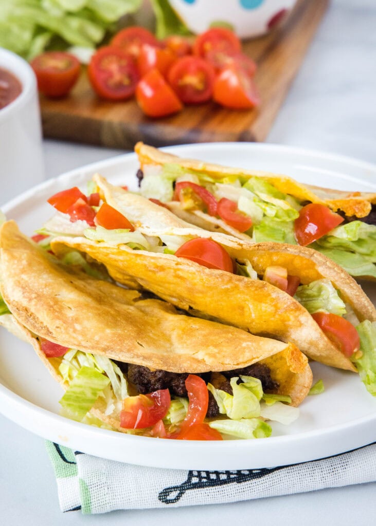 tacos on a plate
