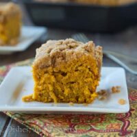 Apple Pumpkin Coffee Cake {Dinners, Dishes, and Desserts}