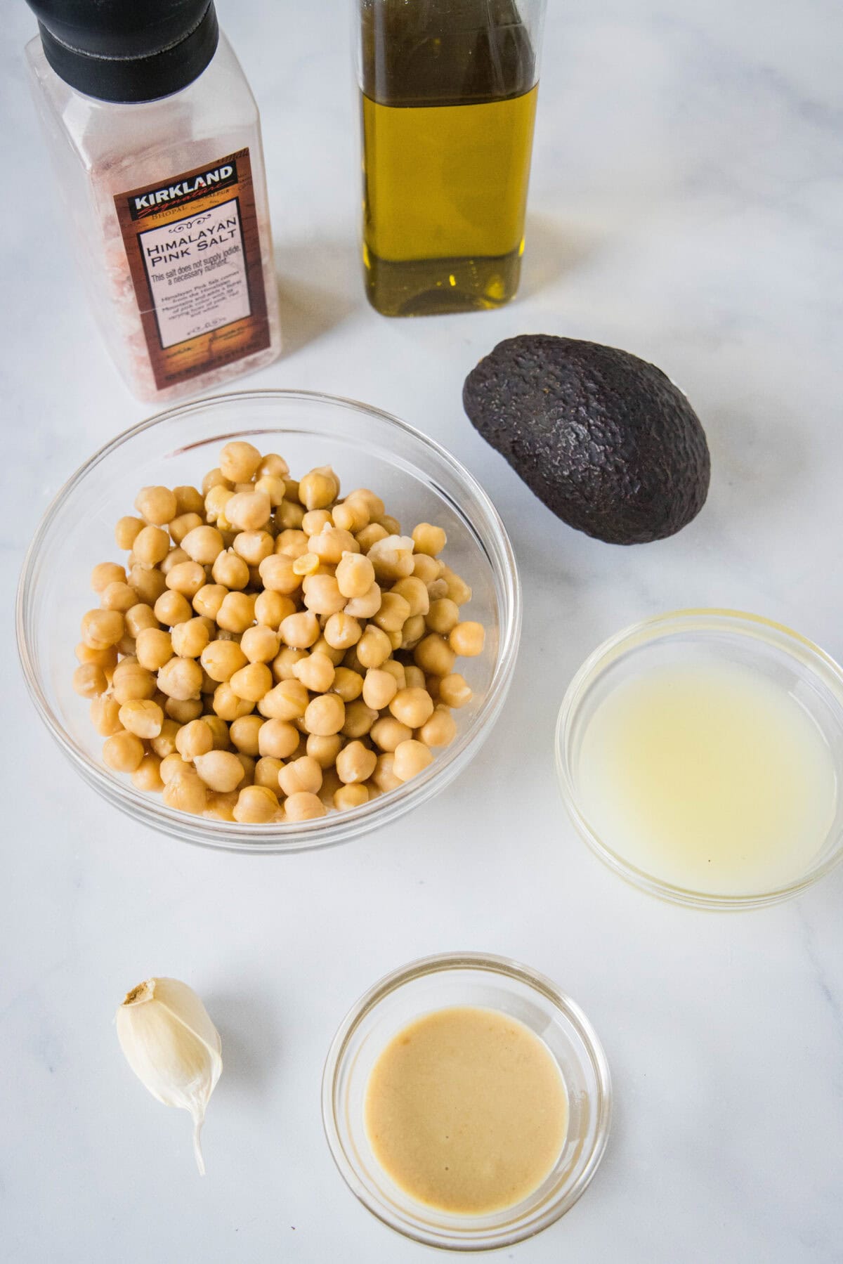 avocado hummus ingredients