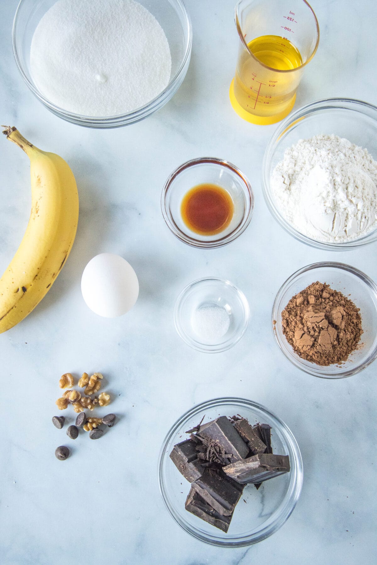 banana brownie ingredients