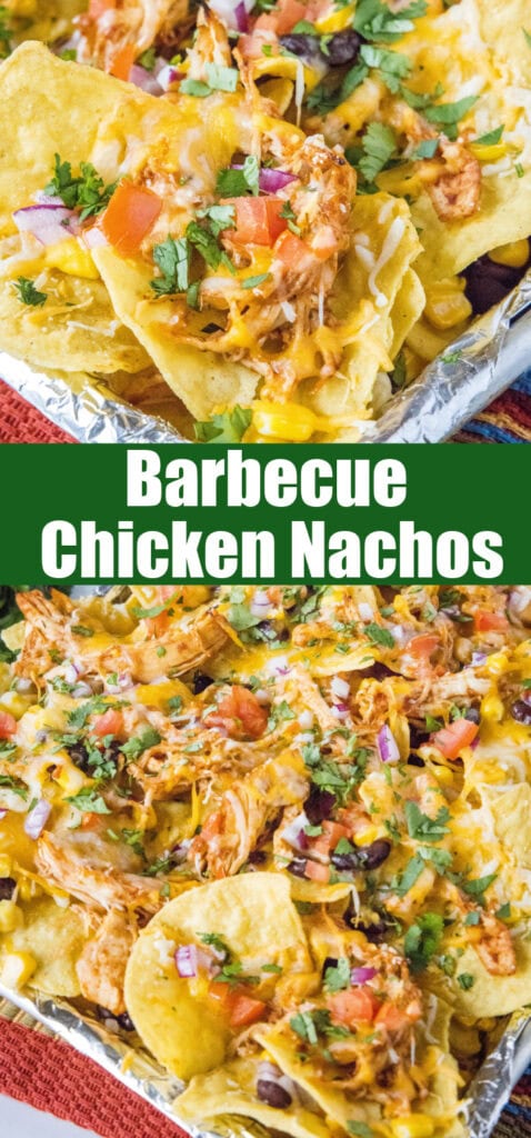 close up chicken nachos for pinterest