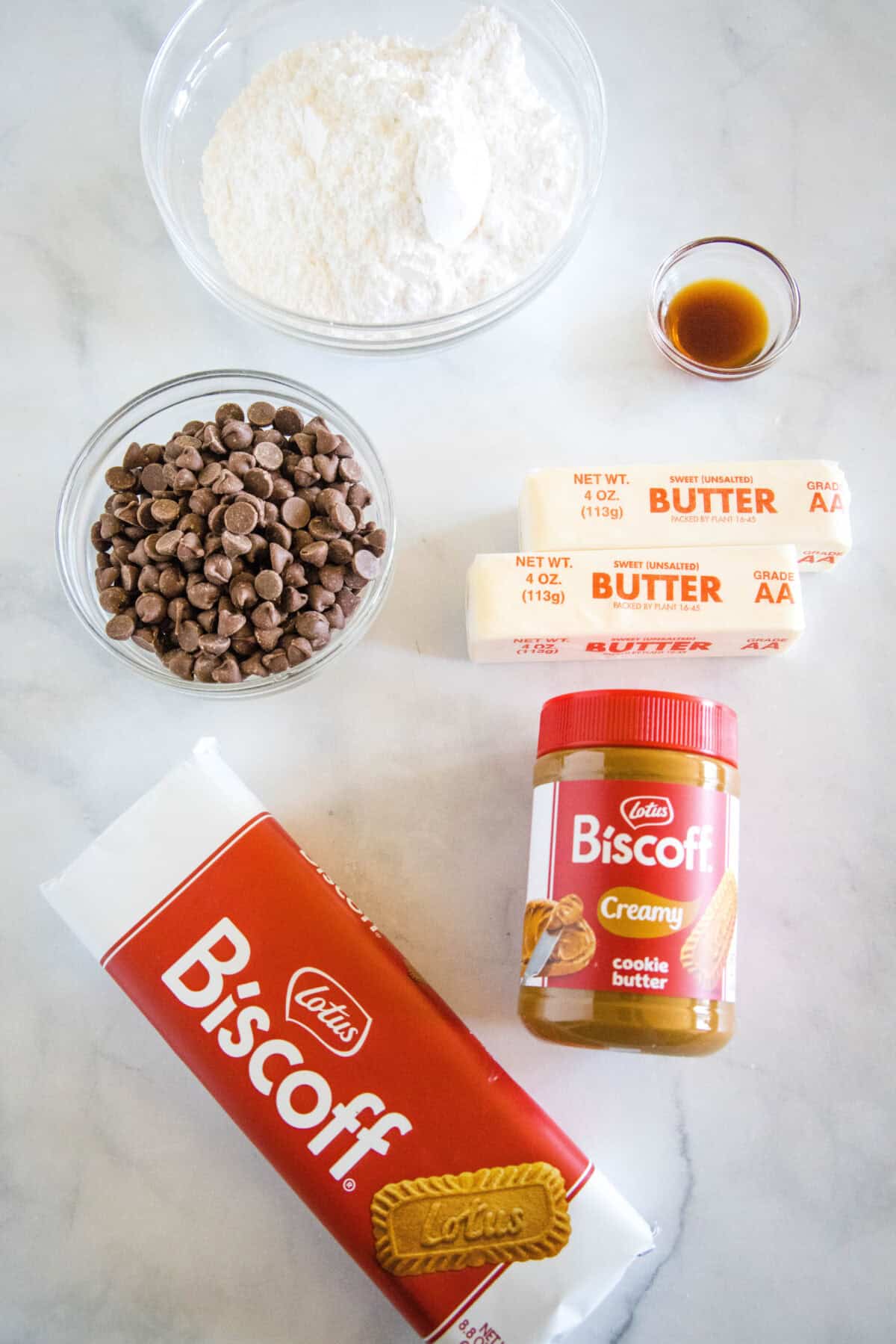 biscoff bars ingredients