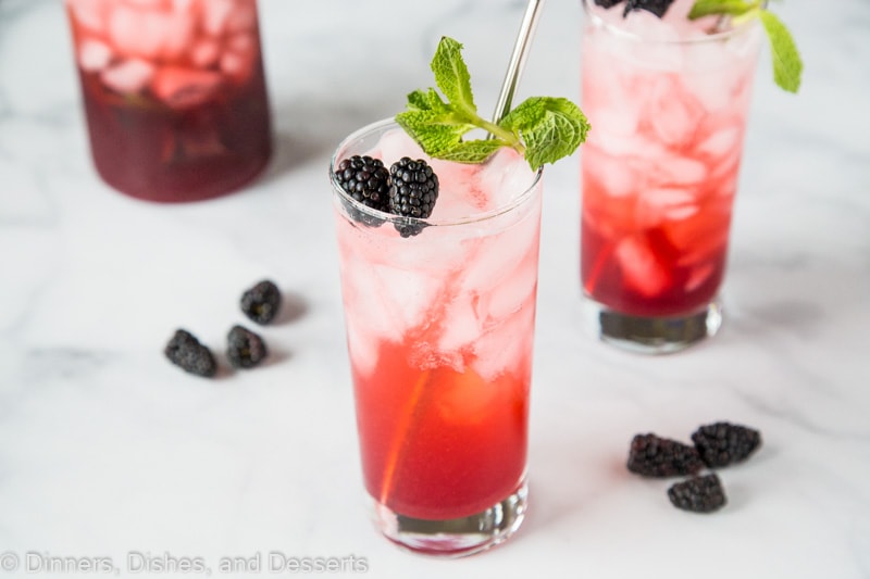 Blackberry punch horizontal picture