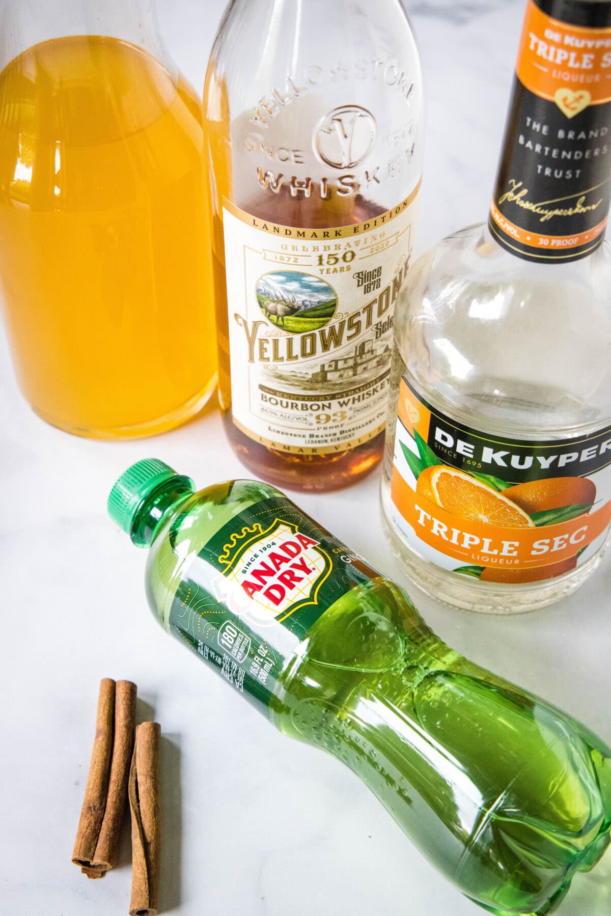 bourbon apple cider ingredients
