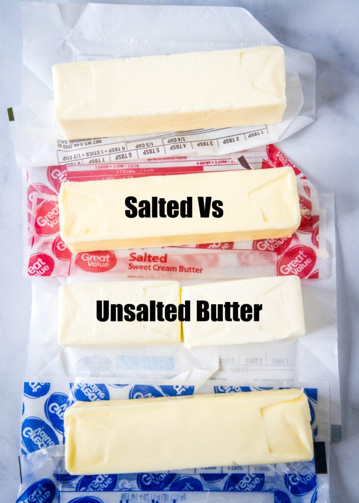 salted vs unsalted butter
