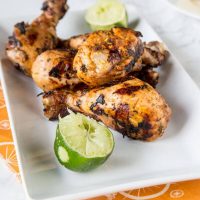 Chili Lime Grilled Chicken Drumsticks - add a ton of flavor to your chicken with this chili lime marinade.  You can use on drumsticks, chicken breasts or just about anything for a quick and easy dinner.