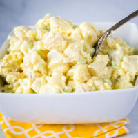 Classic Potato Salad - a homemade potato salad that is just like mom used to make.  Super creamy, tangy, easy to make and the perfect addition to any summer meal!
