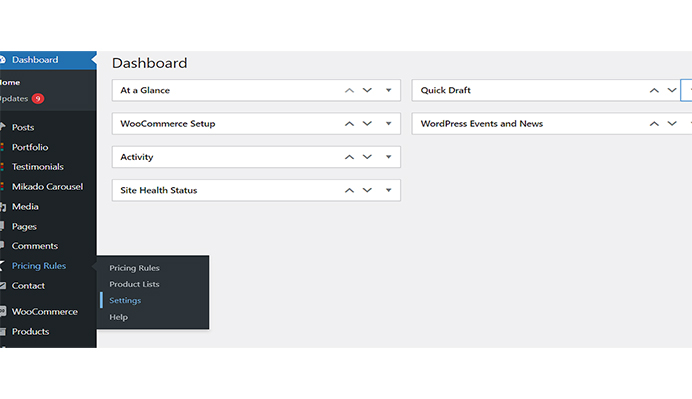 Configuring the Settings for WooCommerce Dynamic Discounts