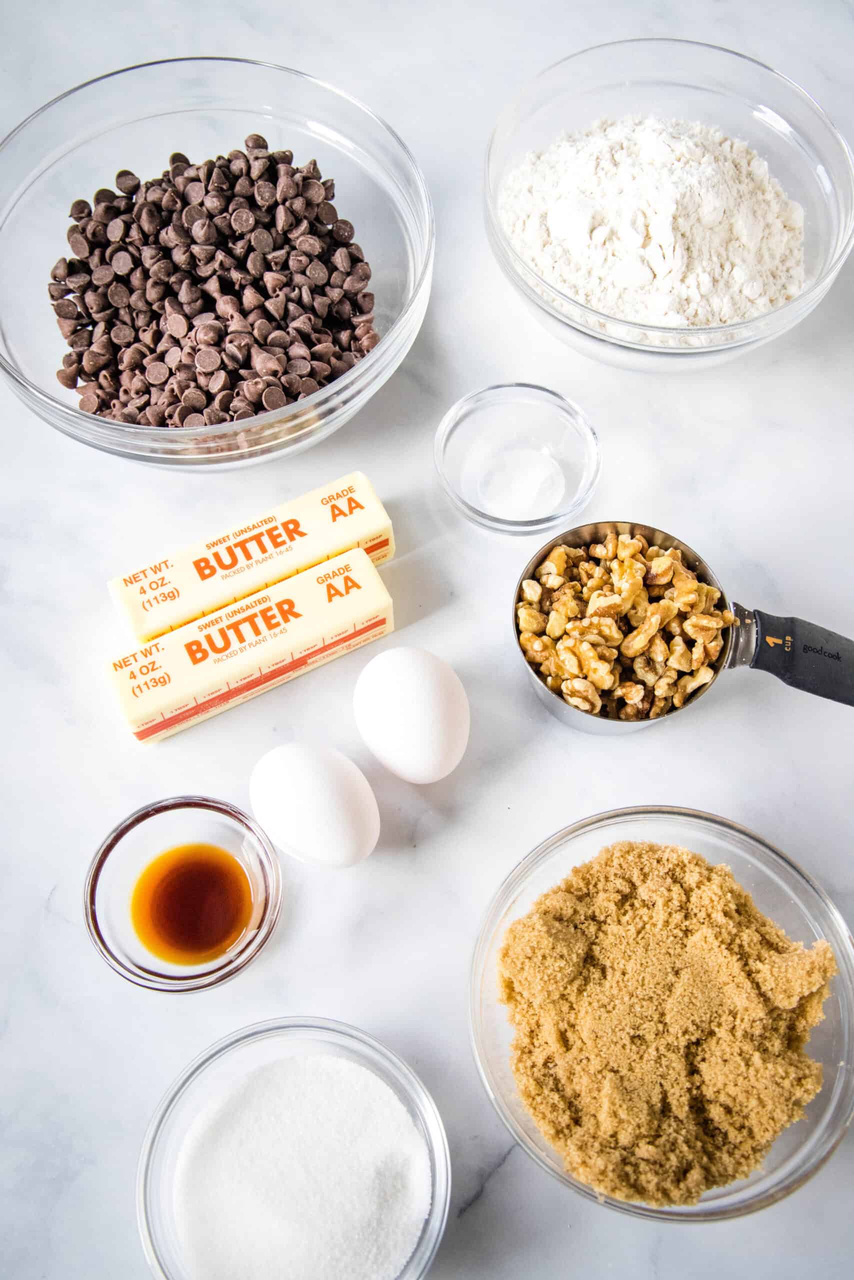 Congo bars ingredients.