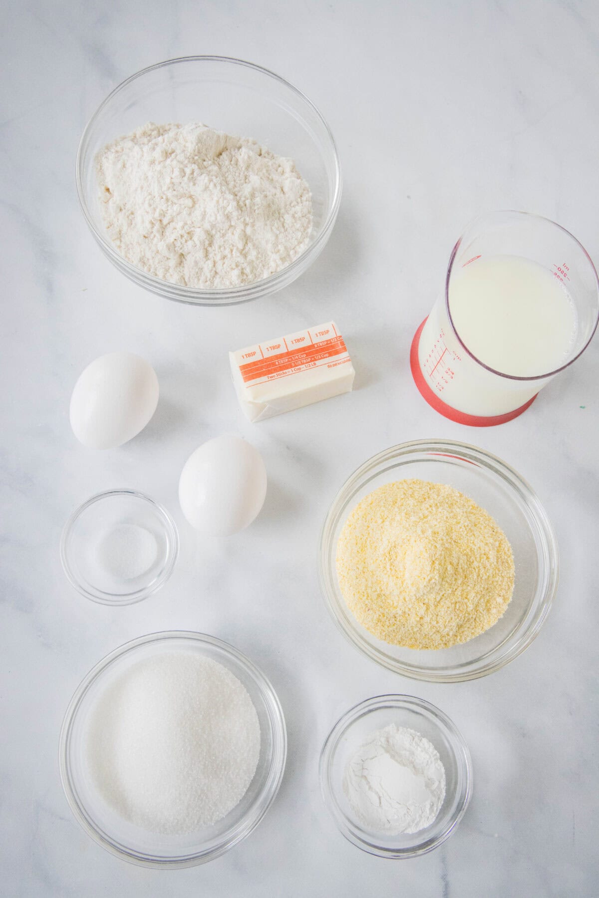 corn muffin ingredients