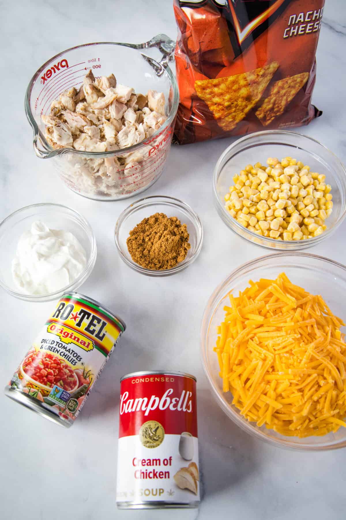 dorito chicken casserole ingredients