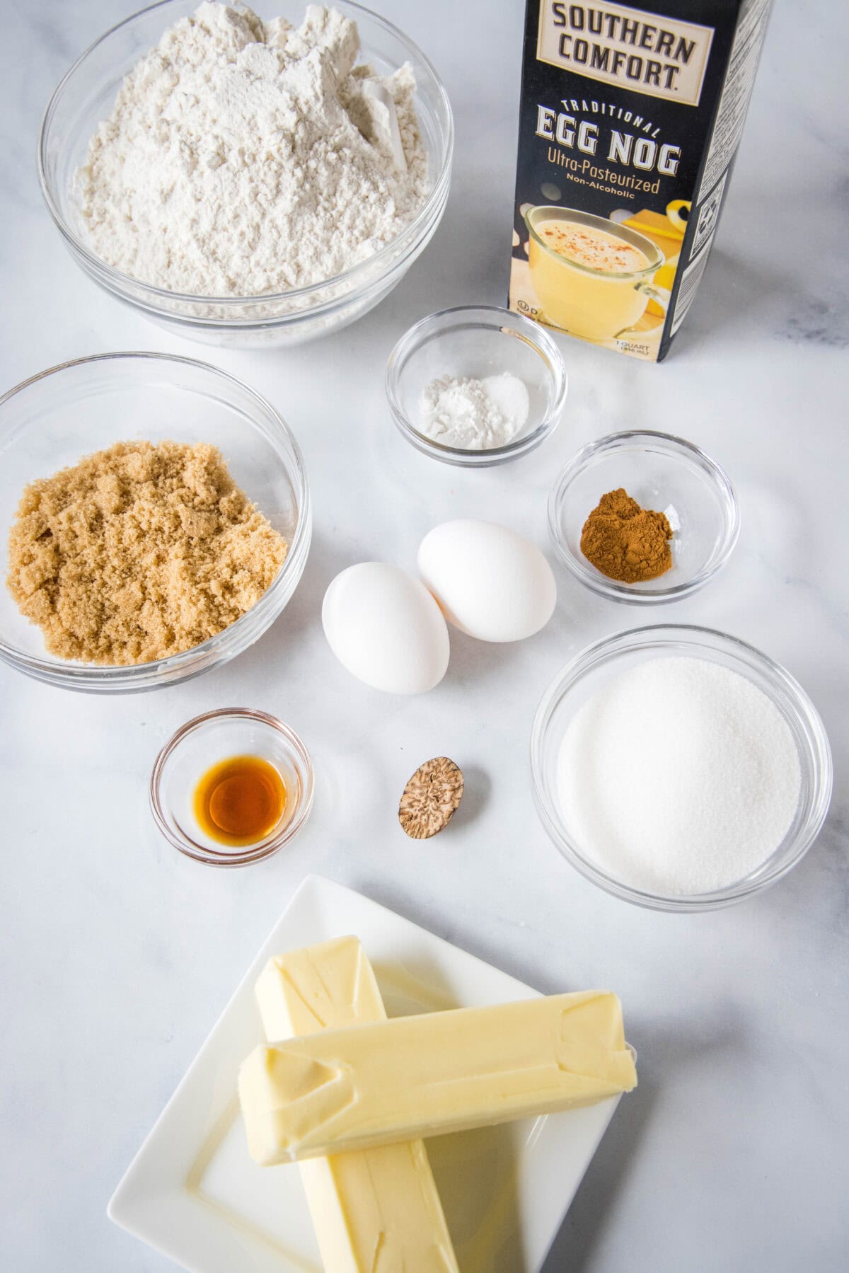 eggnog sugar cookie ingredients