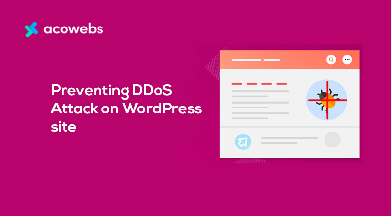 Preventing DDoS Attack on WordPress site