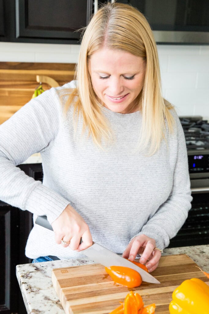 Erin from Dinners, Dishes, and Desserts is a self taught cook who has been cooking her entire life!