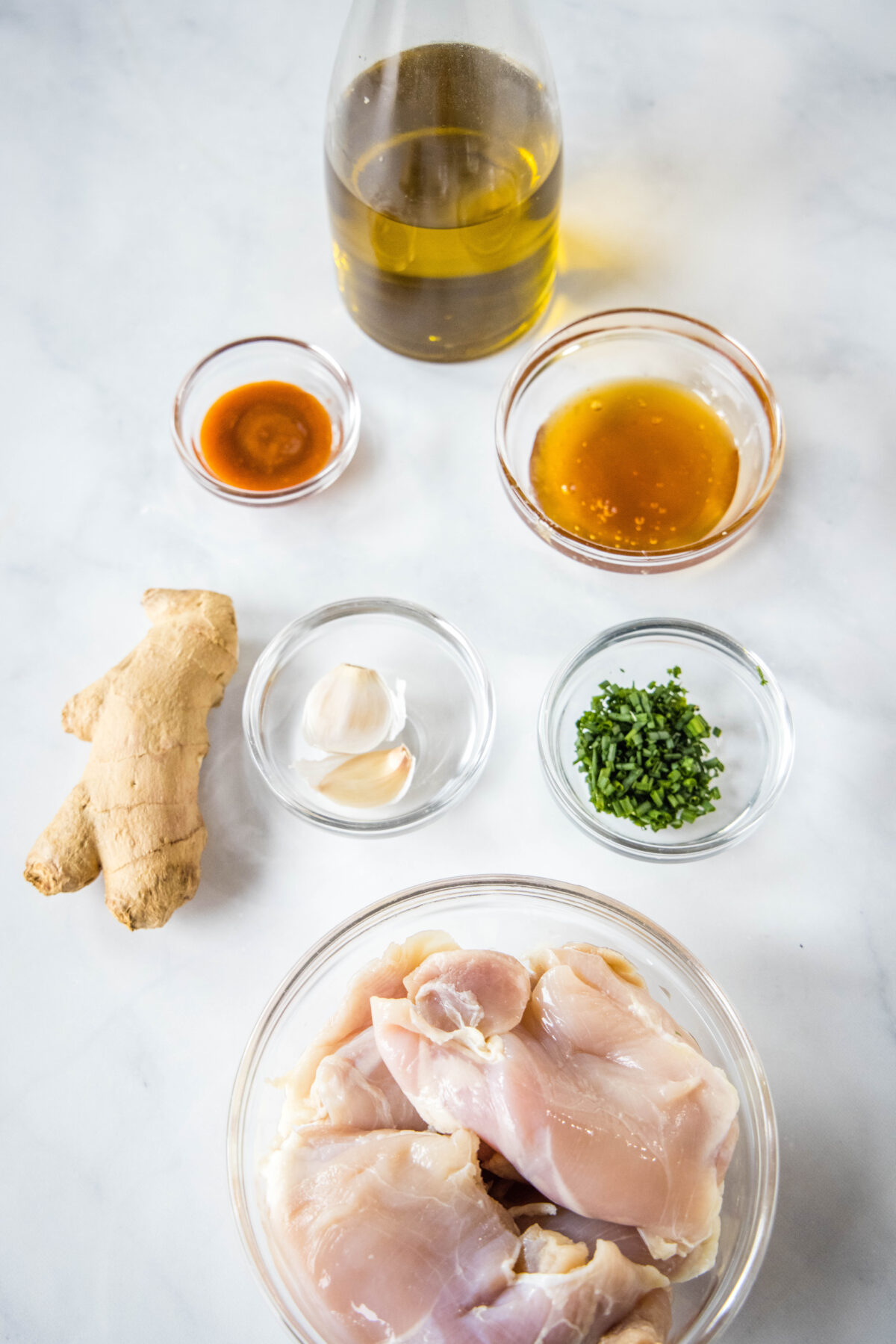 honey sriracha chicken bites ingredients