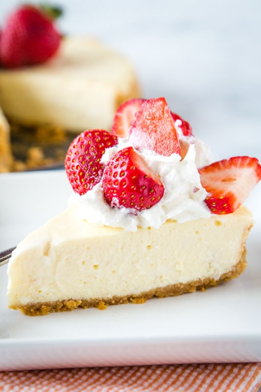 Make traditional cheesecake in the instant pot