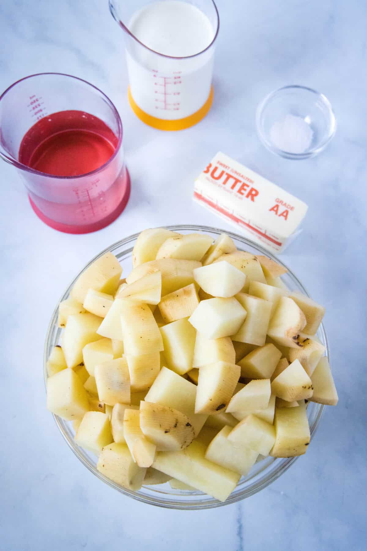 mashed potato ingredients