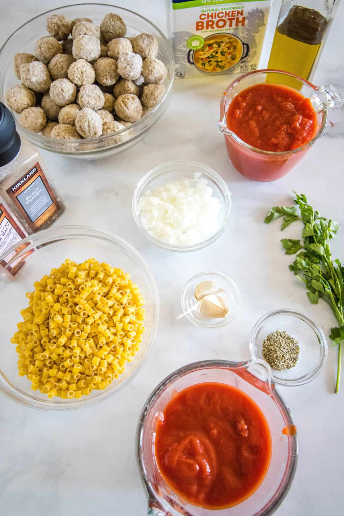 italian meatball soup ingredients