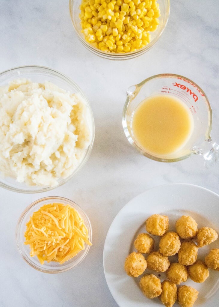 KFC bowl ingredients