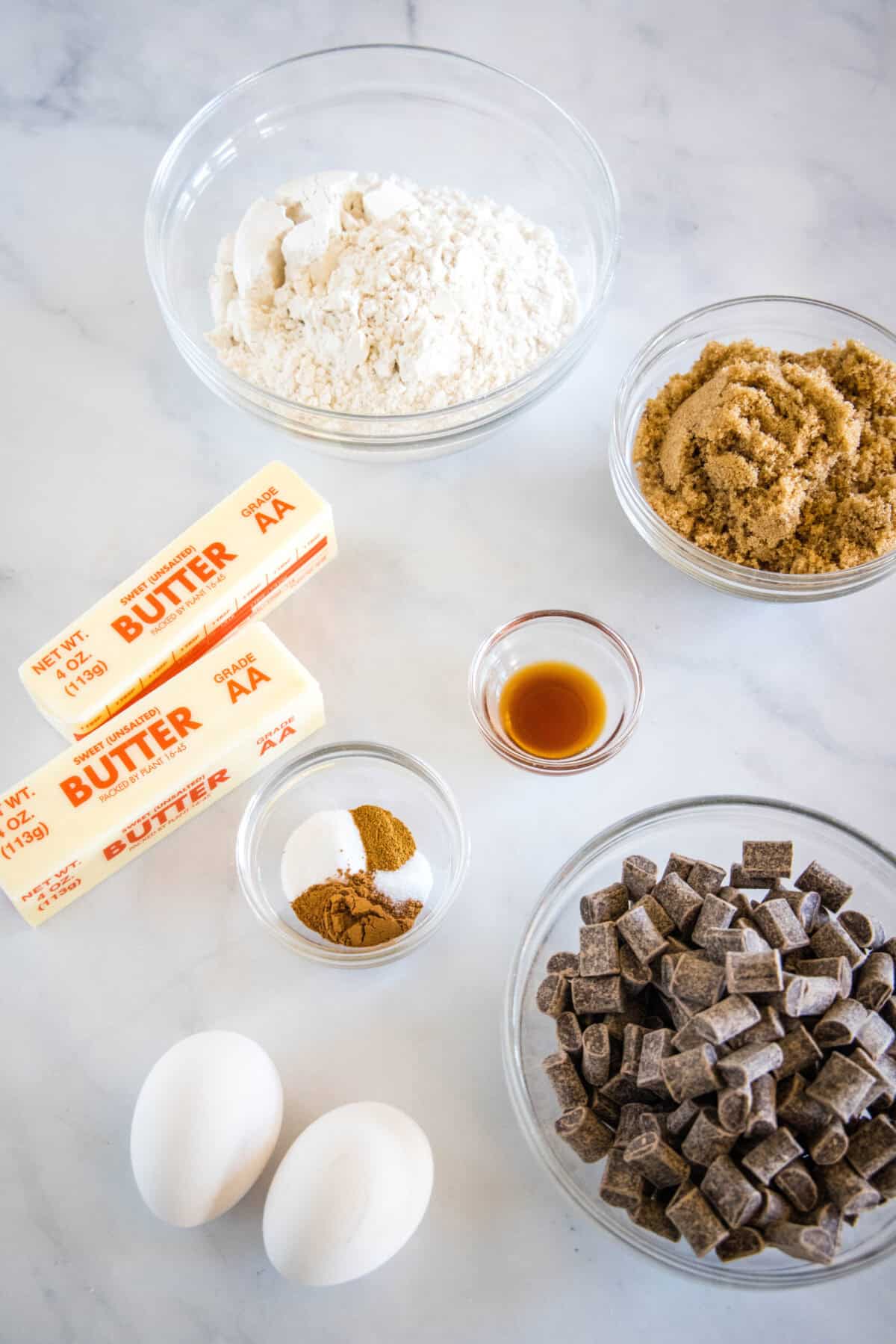 mexican chocolate chip cookie ingredients