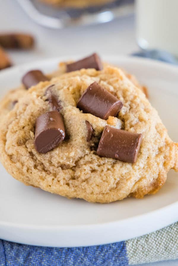 close up cropped mexican chocolate chip cookies