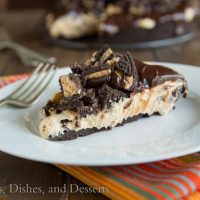 No Bake Peanut Butter Cheesecake {Dinners, Dishes, and Desserts}