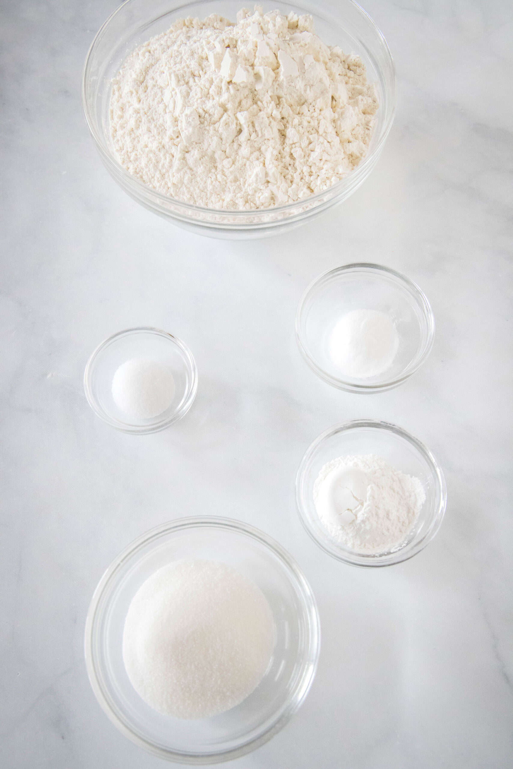 Pancake mix ingredients.