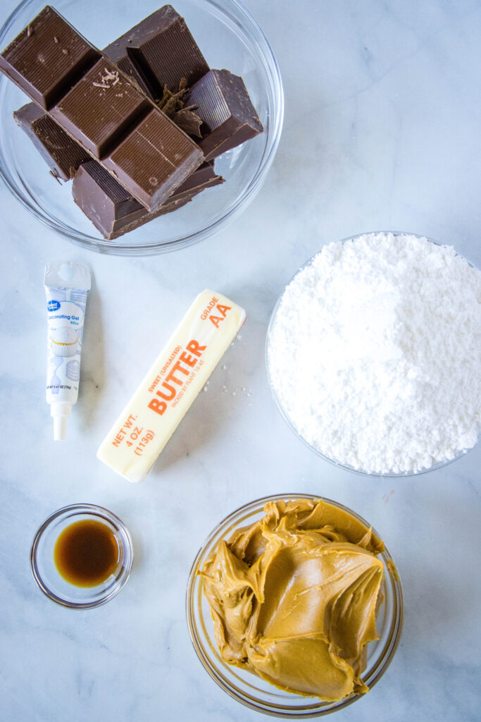 peanut butter football ingredients