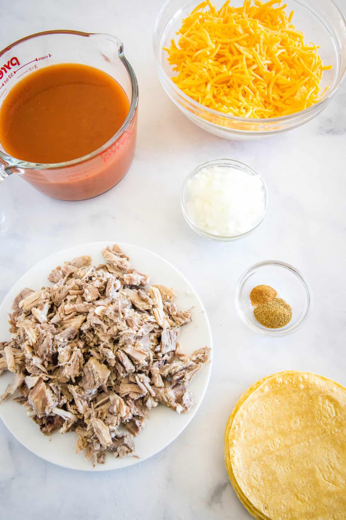 pork enchiladas ingredients