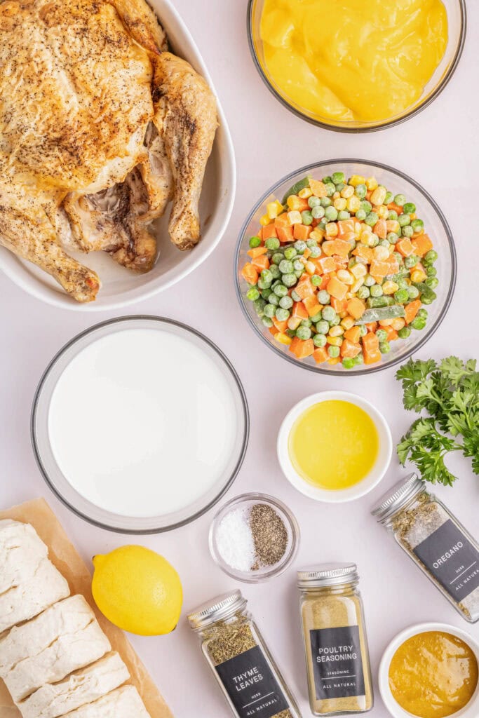 chicken pot pie ingredients