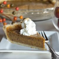 Pumpkin Pie - Homemade pumpkin pie is the ultimate pie for the holidays. Super easy to make and full of delicious spices. 