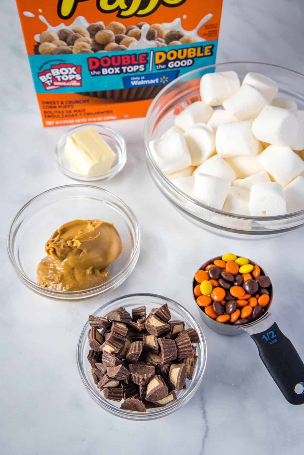 reese's puffs bars ingredients