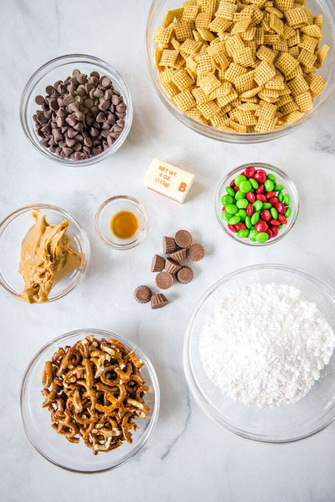 reindeer chow ingredients