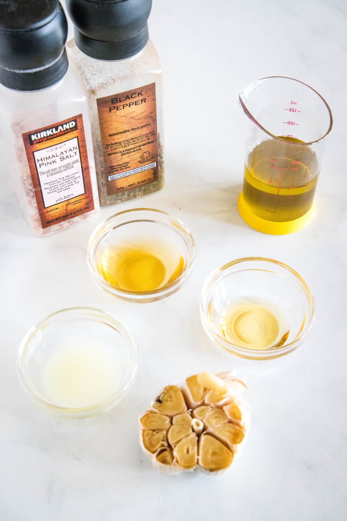 roasted garlic vinaigrette ingredients