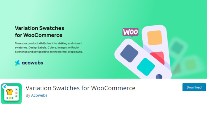 Variation Swatches for WooCommerce