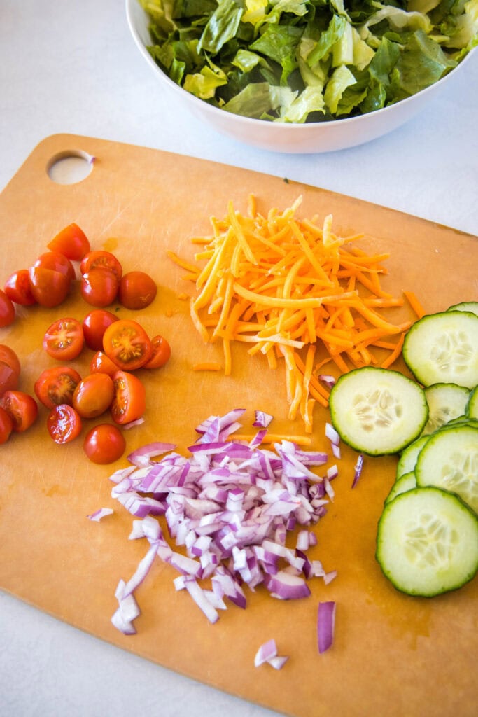 side salad ingredients