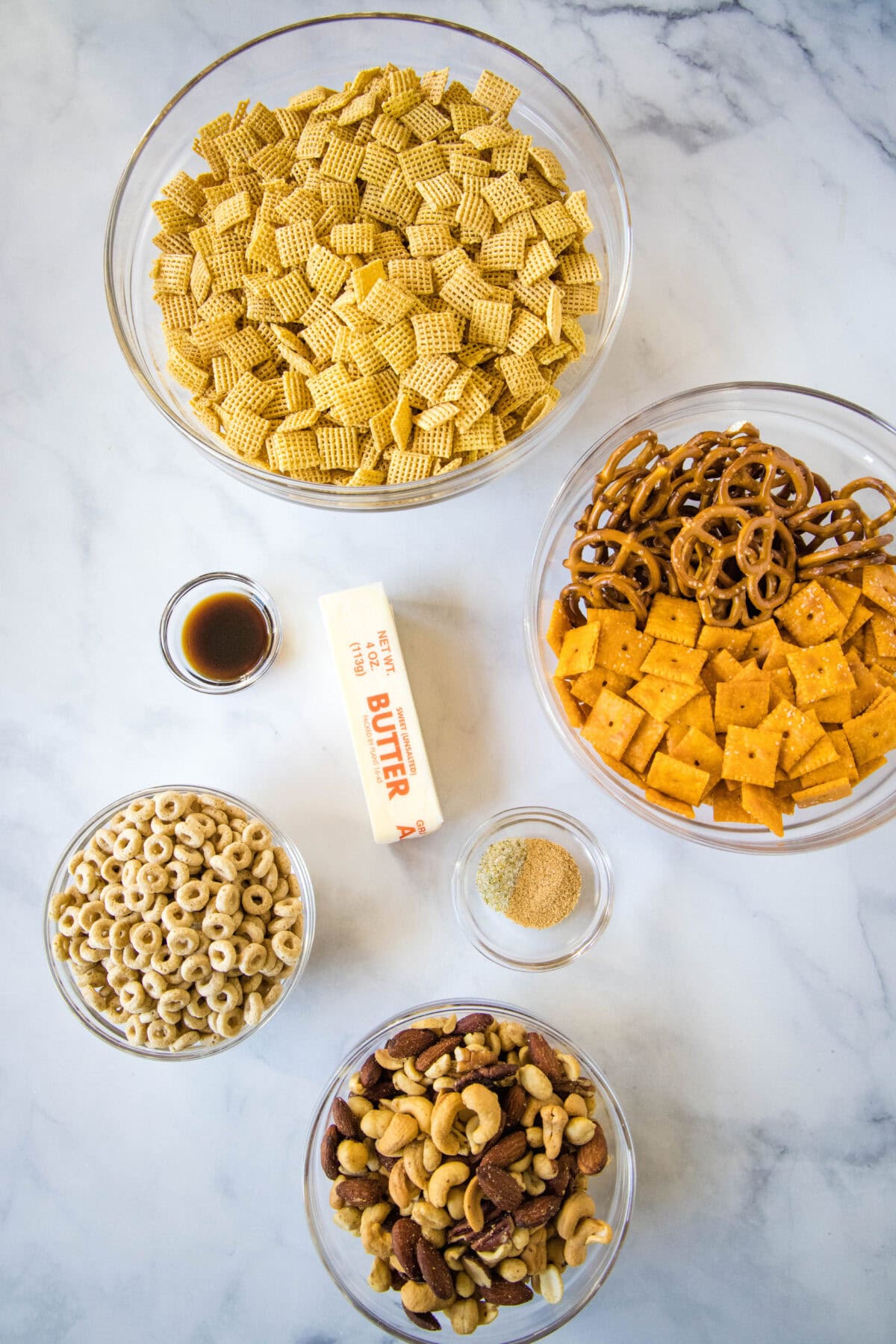 slow cooker chex mix ingredients