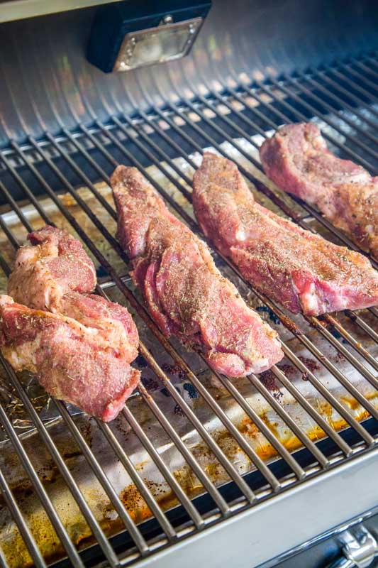 country style ribs on smoker