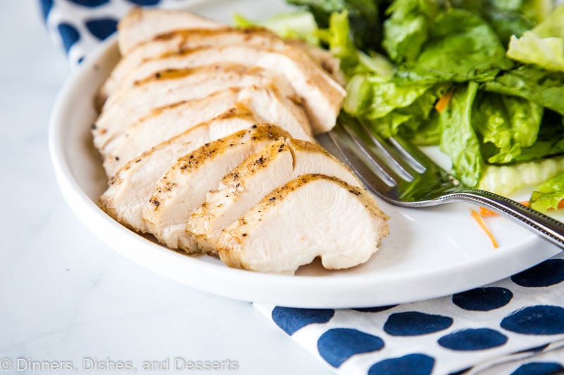 Sous vide chicken breast