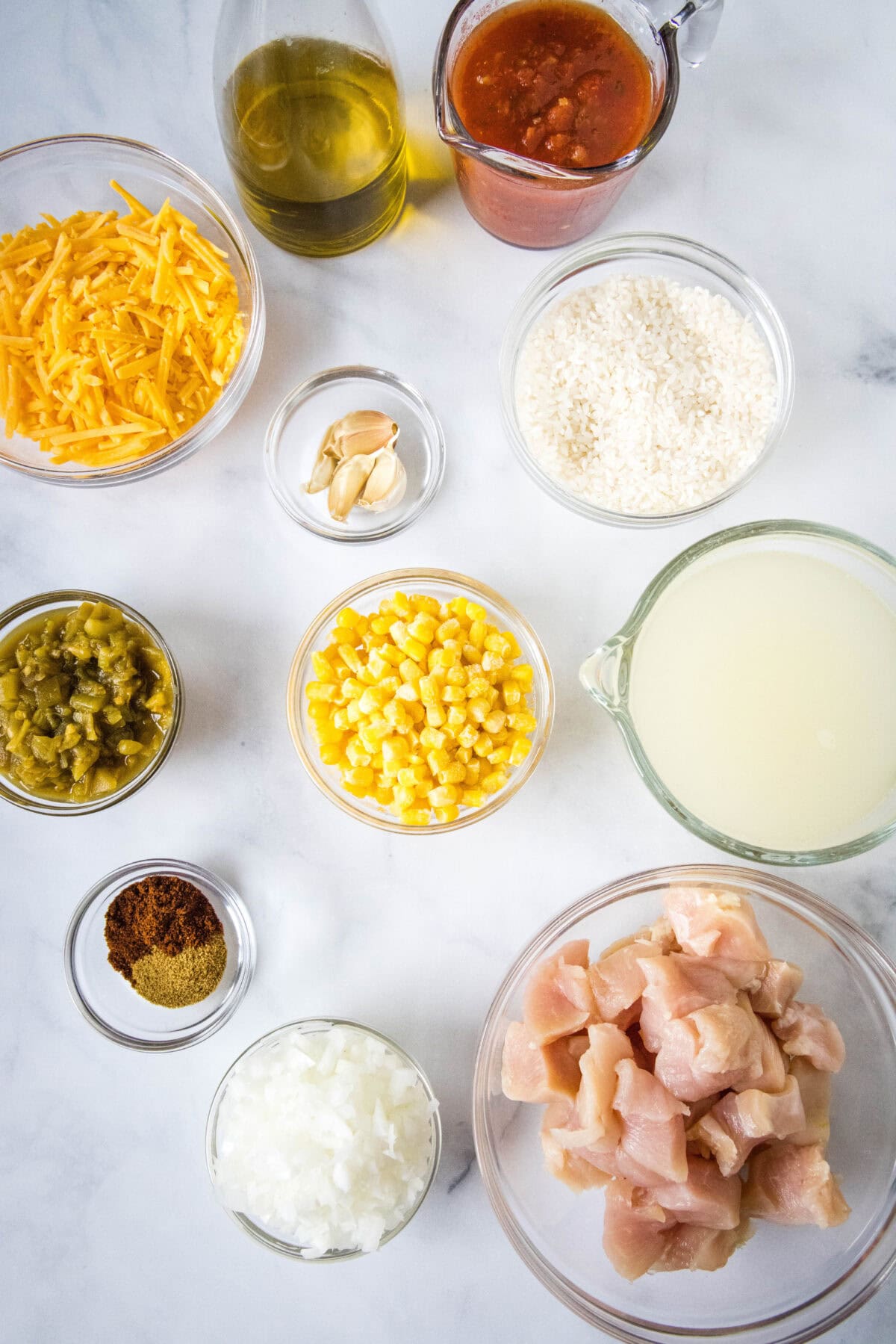 southwest chicken skillet ingredients