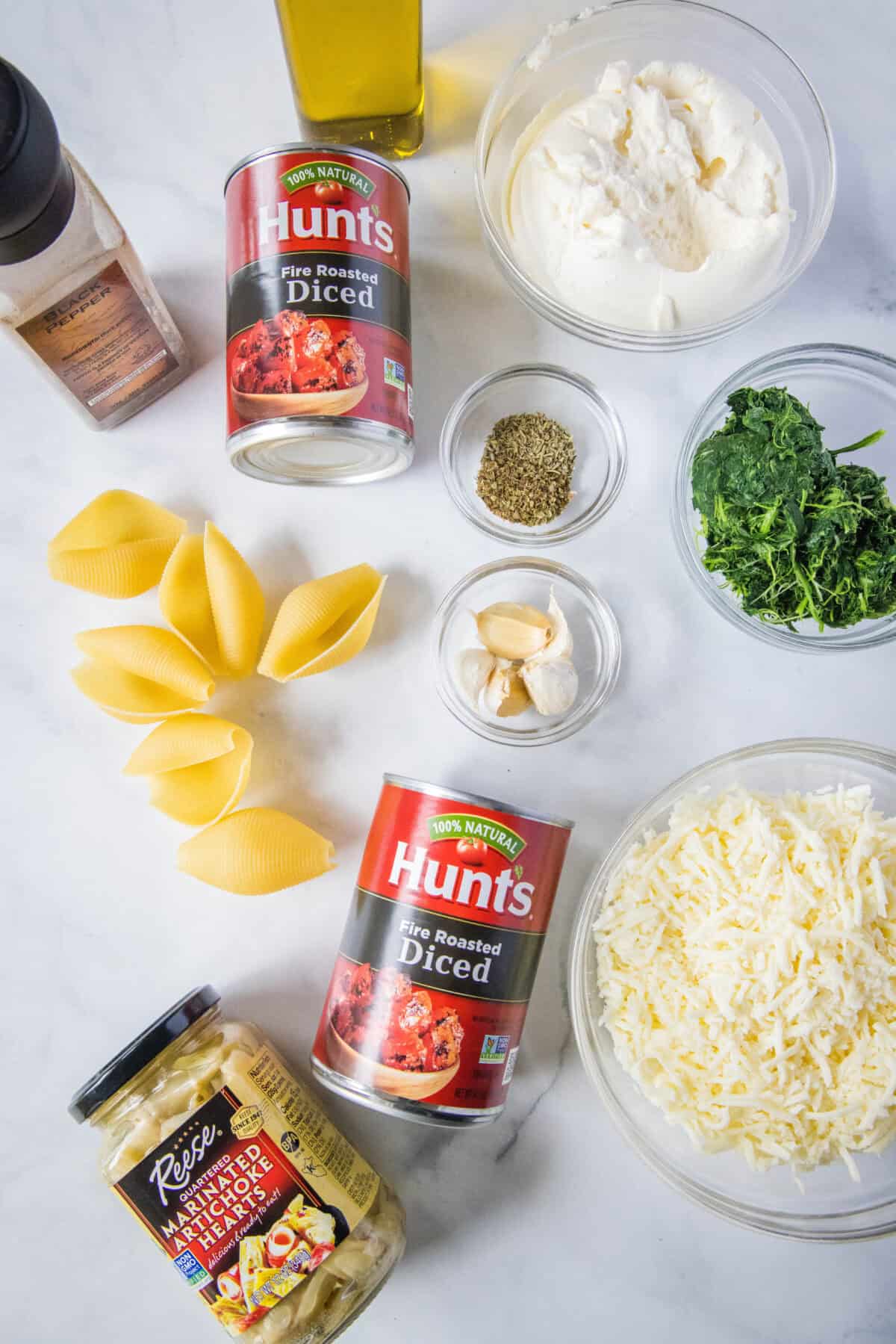 spinach stuffed shells ingredients