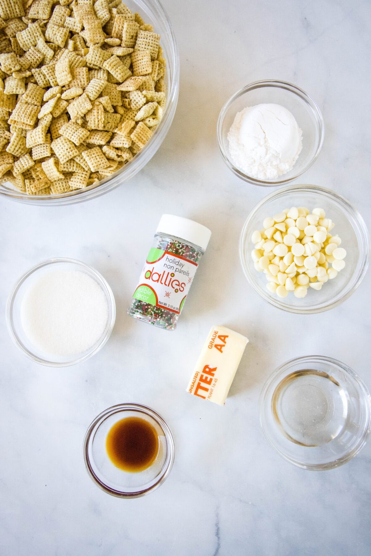 sugar cookie chex mix ingredients