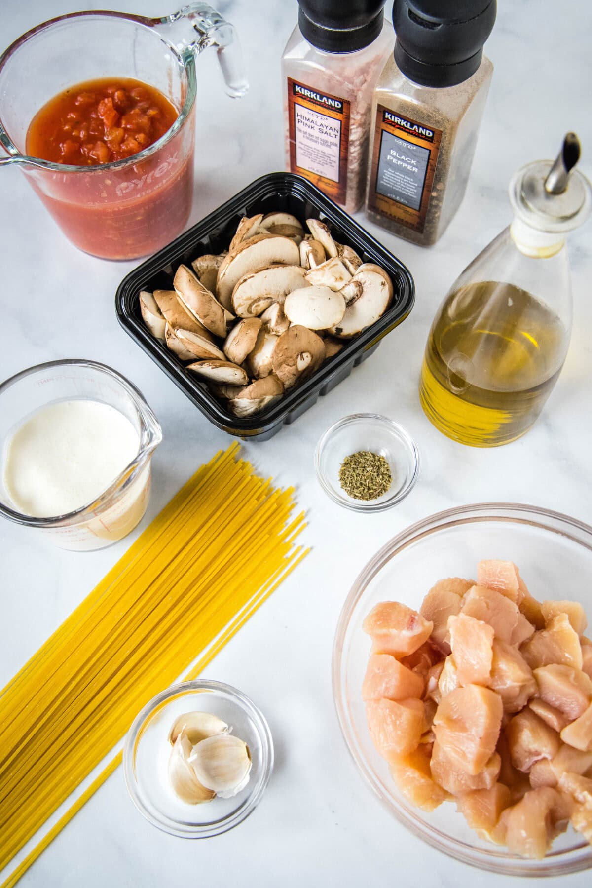 tuscan chicken skillet ingredients