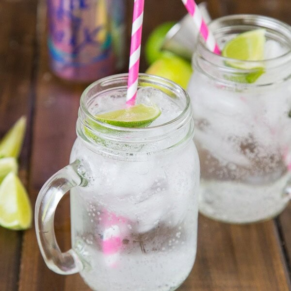 Vodka Soda Recipe - a classic easy to make cocktail that uses La Croix, vodka and a twist of lime. Crisp, refreshing and delicious.