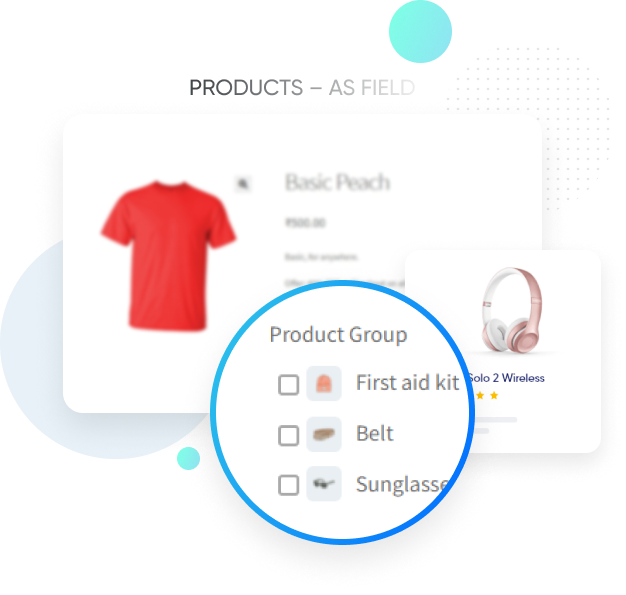 Woocommerce Custom Product Addons - Product as an additional field