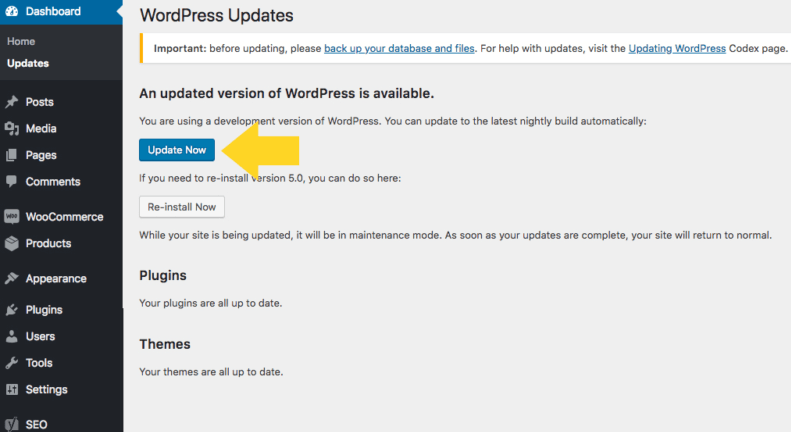 upgrade-to-wordpress-5-7-version