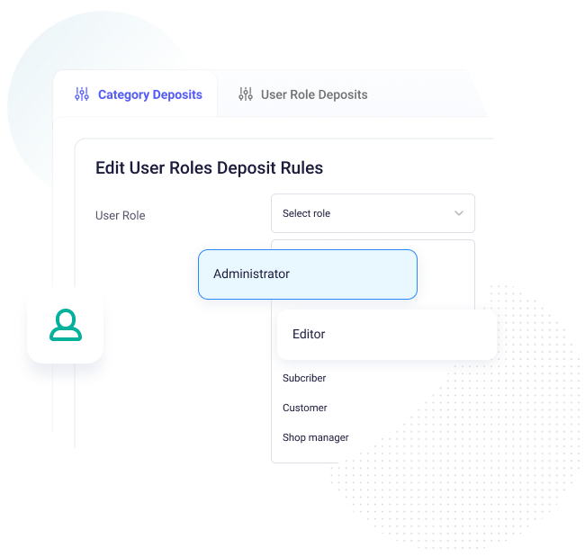 WooCommerce Deposits & Partial Payments - User role-based deposits