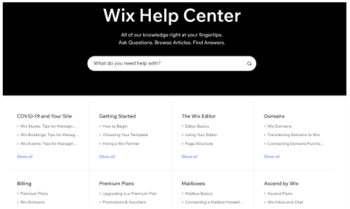 wix-support